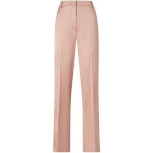 Pinko Tailored Pink Trousers With Structured Waistband - NWT